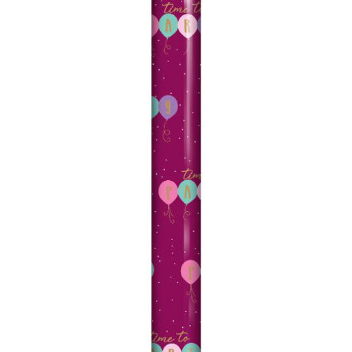 Picture of PARTY BALLOONS WRAPPING ROLL 70CM X 2.5M